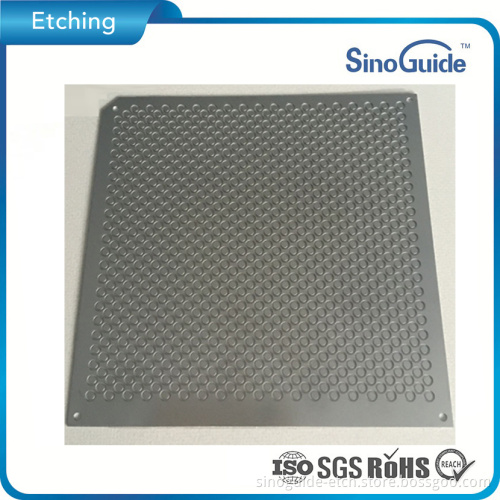 International Quality Standards Photo Etching On Metal No Connection Point Precision Gaskets